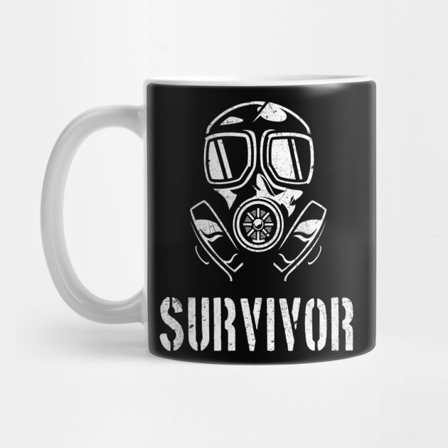 Apocalypse Survivor Gas Mask by Foxxy Merch